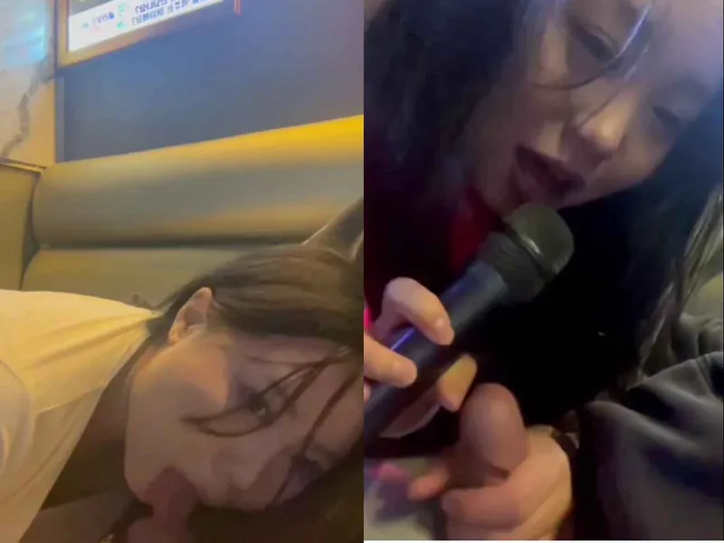 Hát karaoke em cầm nhầm mic thành cò anh rồi liếm luôn